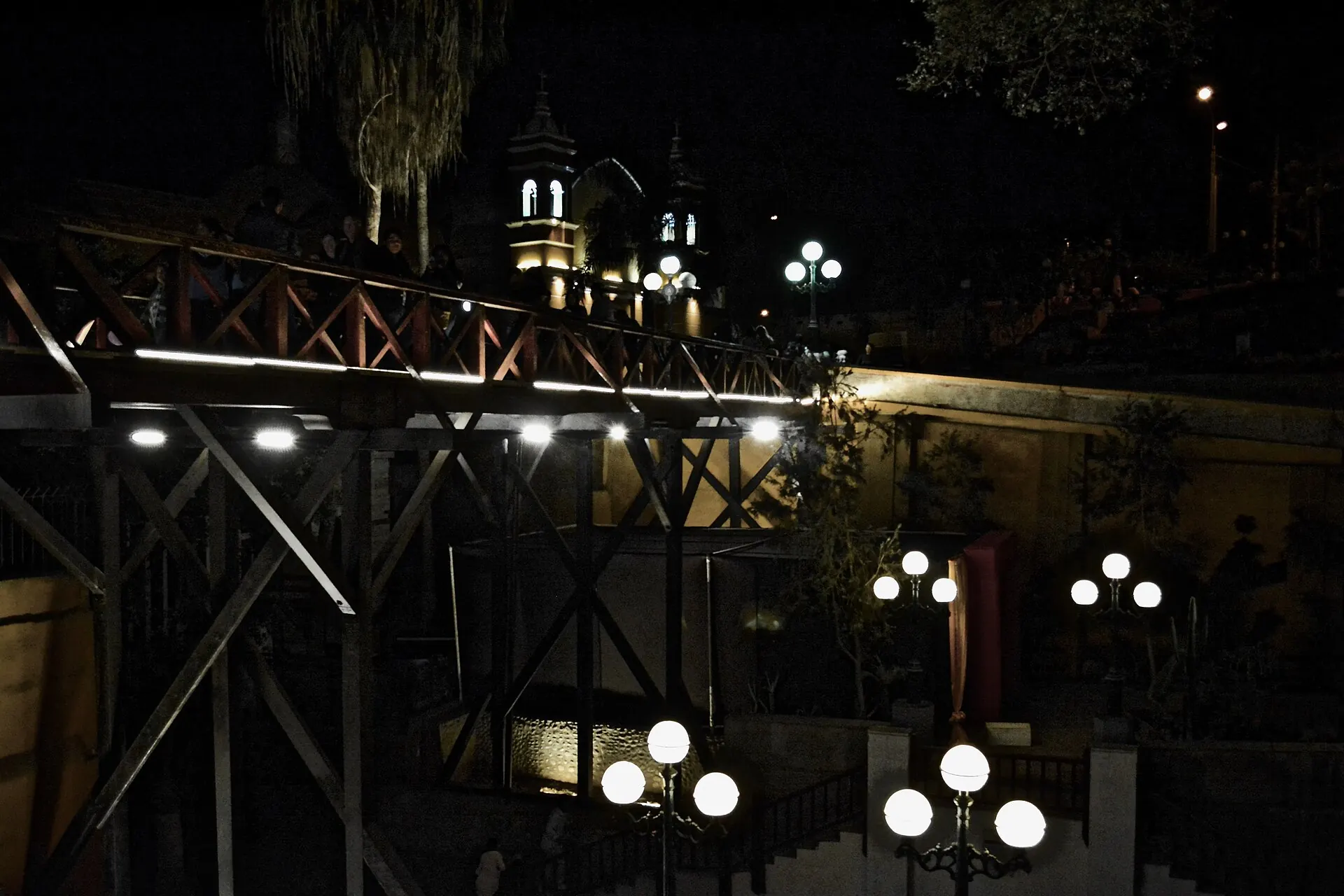 Puente de los Suspiros, en Barranco